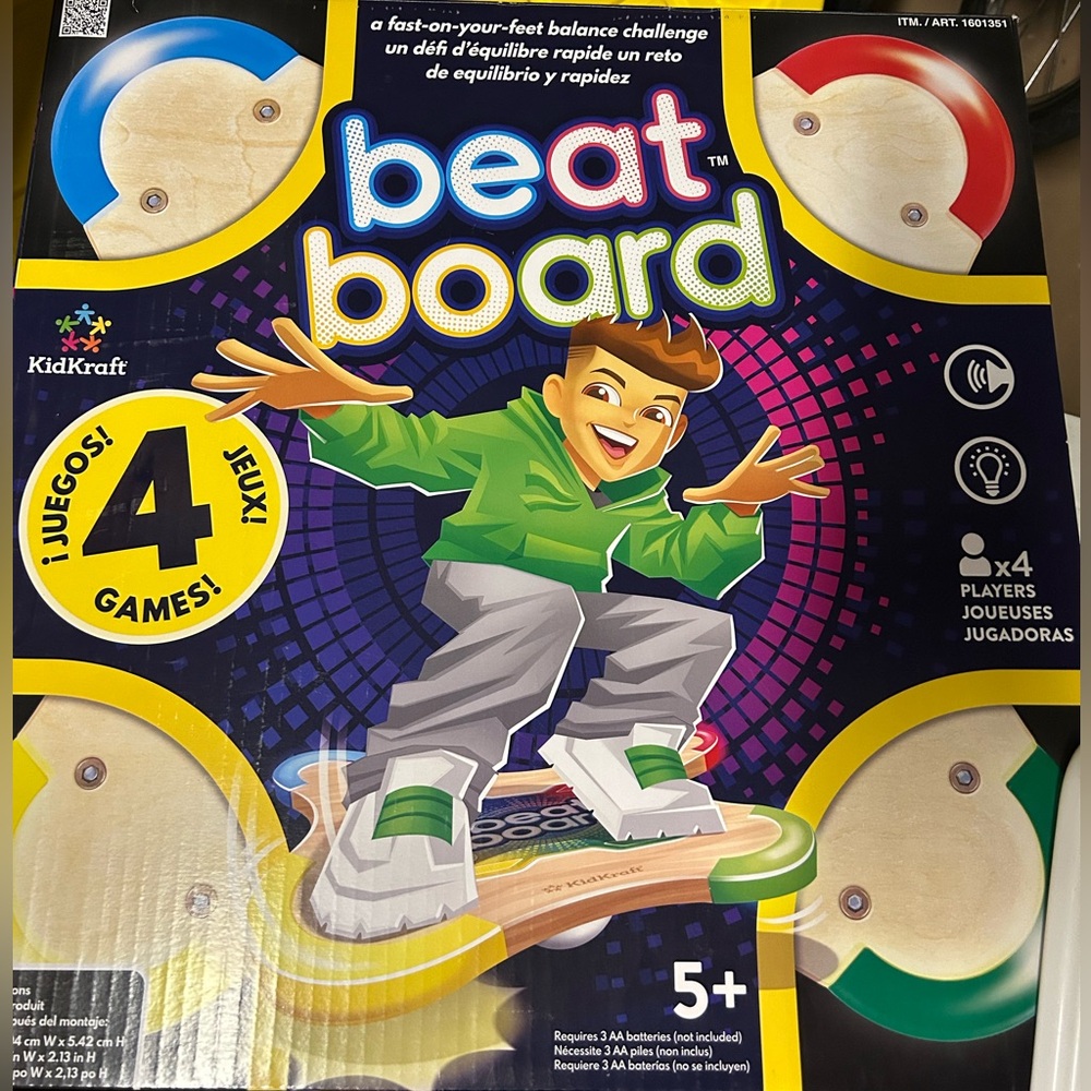 Beat Board tried once - brand new condition